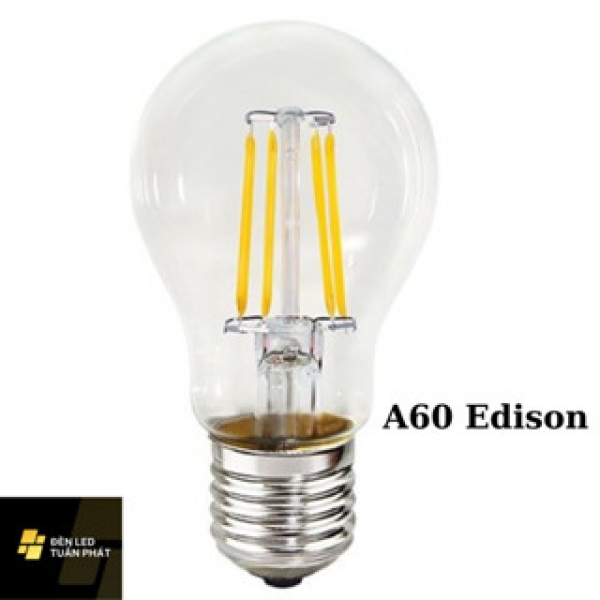 Bóng đèn led Edison A60 4W E27 sáng vàng