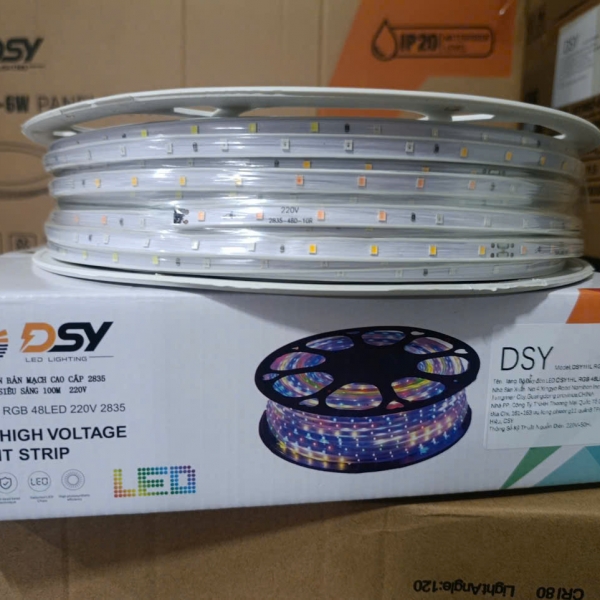 Led bản mạch chớp đuôi đủ màu RGB - bản 5mm 1 hàng led - 48D - 1m cắt