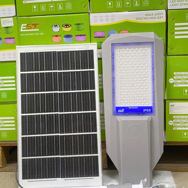 Đèn Đường Năng Lượng Mặt Trời Phi Thuyền 500W Nhôm Đúc DSY IP68