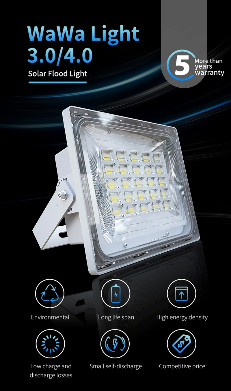 Đèn pha năng lượng mặt trời 200W Wawa Light 3.0